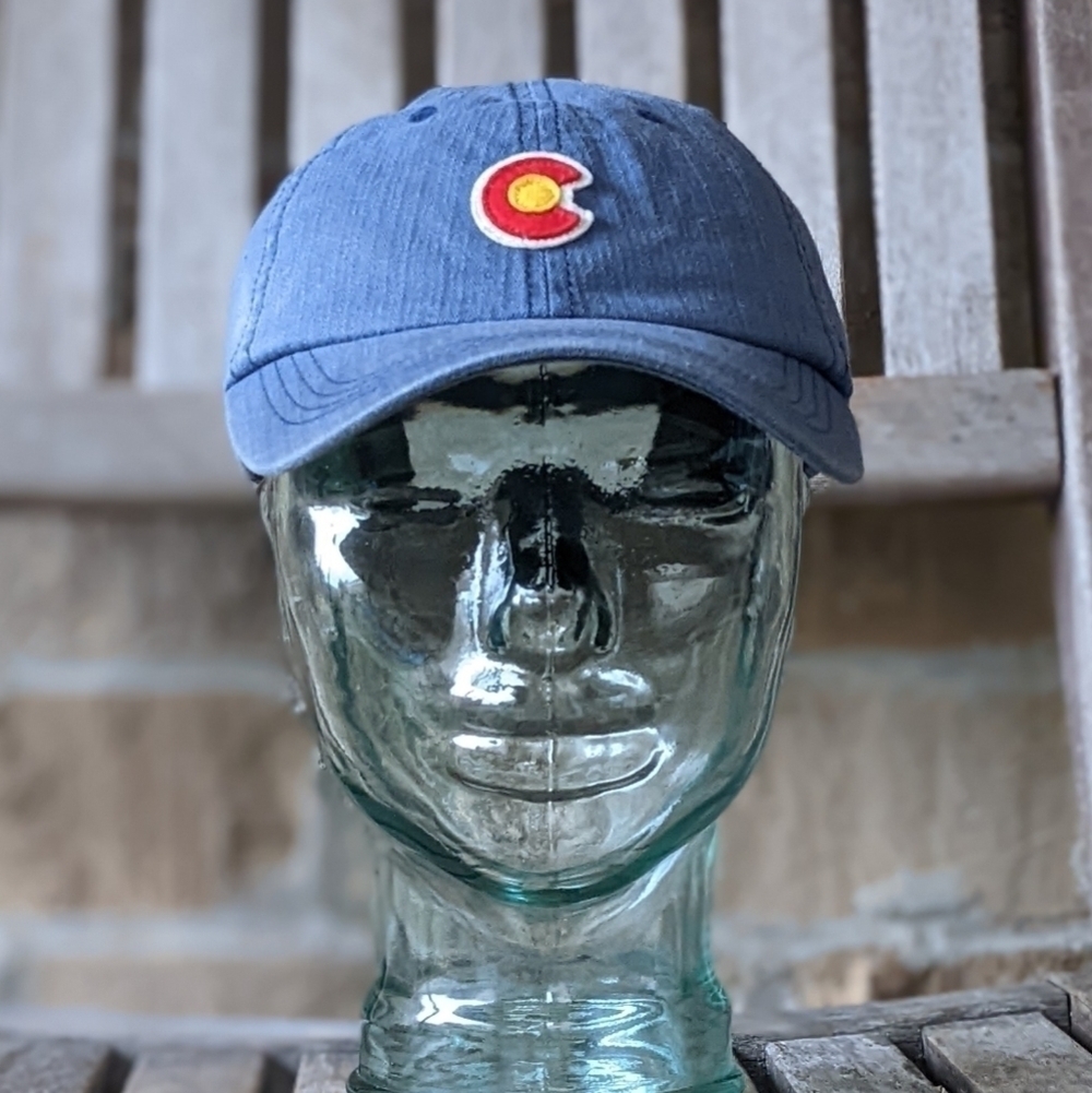 Yo Colorado Vintage Collection Blue Patchwork Colorado Flag Dad Hat